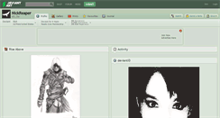 Desktop Screenshot of nickreaper.deviantart.com