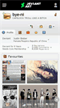 Mobile Screenshot of bye-ni.deviantart.com