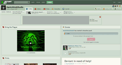 Desktop Screenshot of manicmindsstudio.deviantart.com