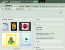 Tablet Screenshot of eidatwong.deviantart.com