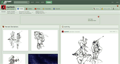 Desktop Screenshot of martimg.deviantart.com
