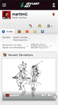 Mobile Screenshot of martimg.deviantart.com