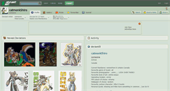 Desktop Screenshot of catmonkshiro.deviantart.com