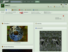 Tablet Screenshot of naan21.deviantart.com