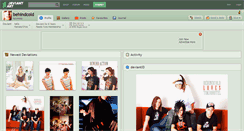 Desktop Screenshot of behindcold.deviantart.com