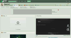 Desktop Screenshot of dragonink7.deviantart.com