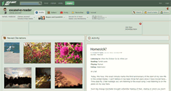 Desktop Screenshot of excessive-reader.deviantart.com