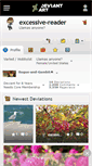 Mobile Screenshot of excessive-reader.deviantart.com