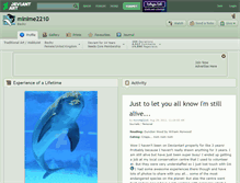 Tablet Screenshot of minime2210.deviantart.com