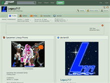 Tablet Screenshot of legacy717.deviantart.com