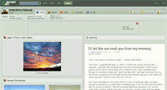 Desktop Screenshot of indecisive-nobody.deviantart.com