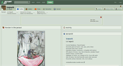 Desktop Screenshot of icepunk.deviantart.com