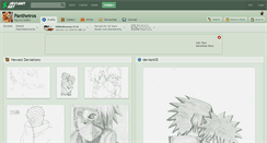 Desktop Screenshot of pantheiros.deviantart.com