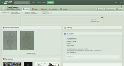 Desktop Screenshot of dustydaoist.deviantart.com