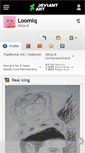 Mobile Screenshot of loomiq.deviantart.com