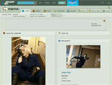 Tablet Screenshot of anja-kun.deviantart.com