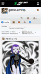 Mobile Screenshot of gothic-aznflip.deviantart.com