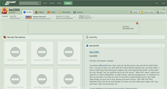 Desktop Screenshot of ksc2303.deviantart.com