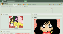 Desktop Screenshot of nogyung.deviantart.com