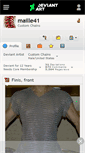 Mobile Screenshot of maille41.deviantart.com