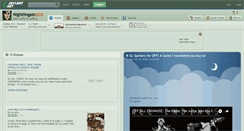 Desktop Screenshot of nightiingale.deviantart.com