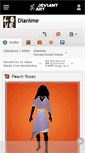 Mobile Screenshot of dianime.deviantart.com