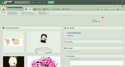 Desktop Screenshot of colorfulxmelody.deviantart.com