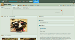 Desktop Screenshot of andyoddity.deviantart.com