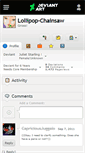 Mobile Screenshot of lollipop-chainsaw.deviantart.com