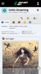 Mobile Screenshot of celtic-dreaming.deviantart.com