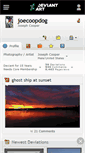 Mobile Screenshot of joecoopdog.deviantart.com