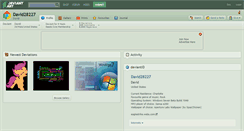 Desktop Screenshot of david28227.deviantart.com