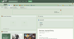 Desktop Screenshot of dvart.deviantart.com