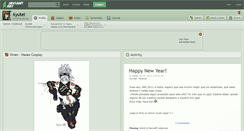 Desktop Screenshot of kyutei.deviantart.com