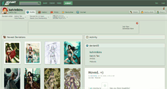 Desktop Screenshot of kelvinikins.deviantart.com