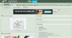 Desktop Screenshot of amonthor.deviantart.com