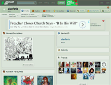 Tablet Screenshot of alanfaria.deviantart.com