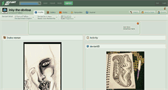 Desktop Screenshot of inky-the-obvious.deviantart.com