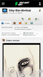 Mobile Screenshot of inky-the-obvious.deviantart.com