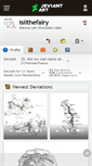 Mobile Screenshot of isilthefairy.deviantart.com