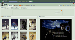 Desktop Screenshot of infox.deviantart.com