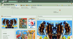 Desktop Screenshot of my-dearest-spoon.deviantart.com