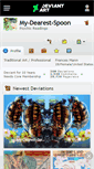 Mobile Screenshot of my-dearest-spoon.deviantart.com