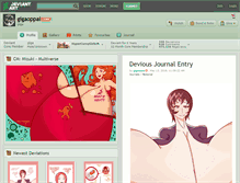 Tablet Screenshot of gigaoppai.deviantart.com