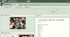 Desktop Screenshot of kris-with-a-k.deviantart.com