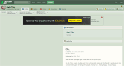 Desktop Screenshot of kati-tiko.deviantart.com