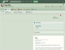 Tablet Screenshot of kati-tiko.deviantart.com