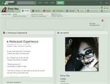 Tablet Screenshot of envy-you.deviantart.com