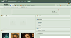 Desktop Screenshot of nik2202.deviantart.com