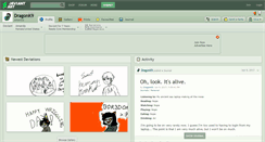 Desktop Screenshot of dragonk9.deviantart.com